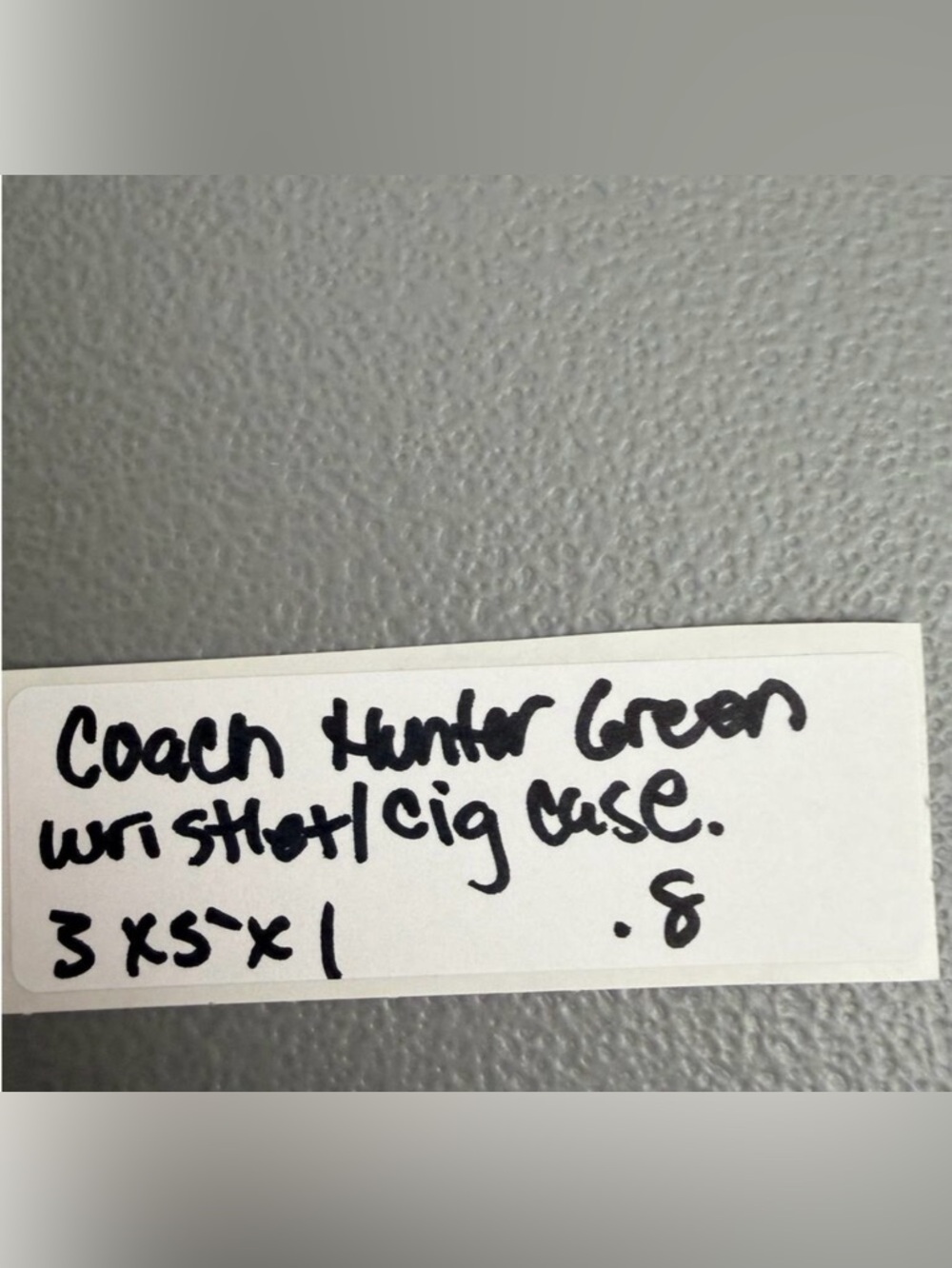 Coach Green Snakeskin
Embossed Wristlet Card Case
Zip Mini Wallet - Picture 6 of 7